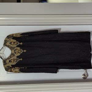 Carolyn Barton Night Beaded Party Dress XL